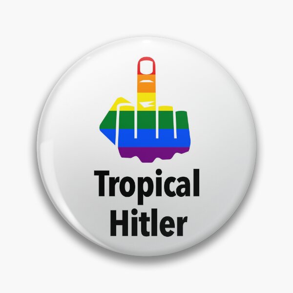 Item preview, FCK Tropical Hitler - Censored with Middle Finger designed and sold by Thelittlelord.
