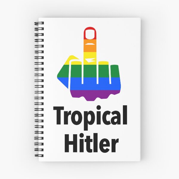 Item preview, FCK Tropical Hitler - Censored with Middle Finger designed and sold by Thelittlelord.