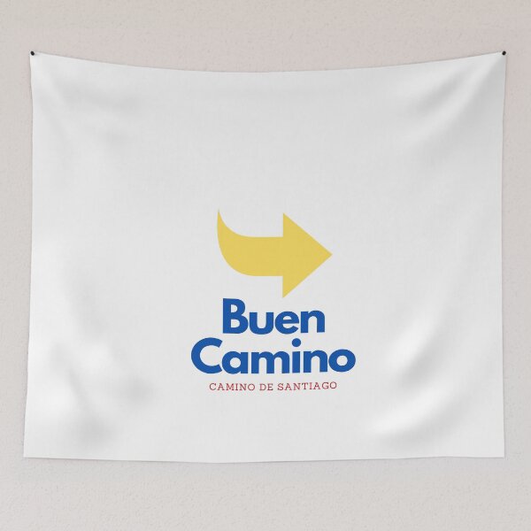 Item preview, Yellow Arrow Buen Camino Camino de Santaigo Sticker designed and sold by explorecity.