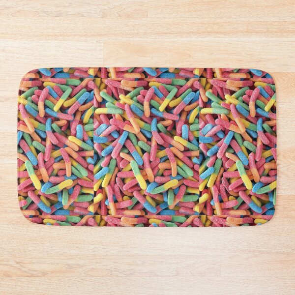 Item preview, Rainbow Neon Gummy Worms designed and sold by newburyboutique.