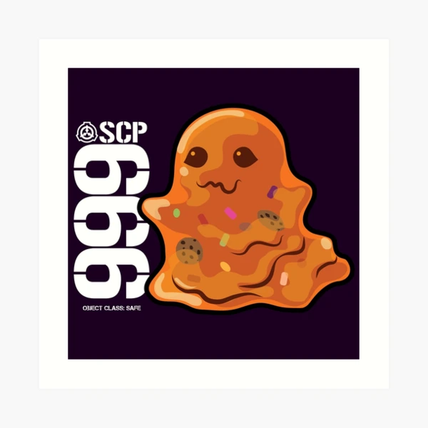 SCP-999 orange blob tickle monster Spiral Notebook for Sale by