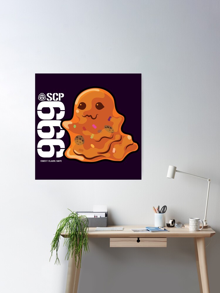 SCP-999 Tickle Monster Vinyl Sticker – Newscape Studios