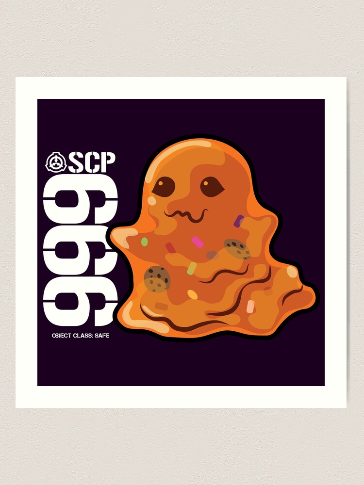 SCP-999 orange blob tickle monster Art Board Print for Sale by