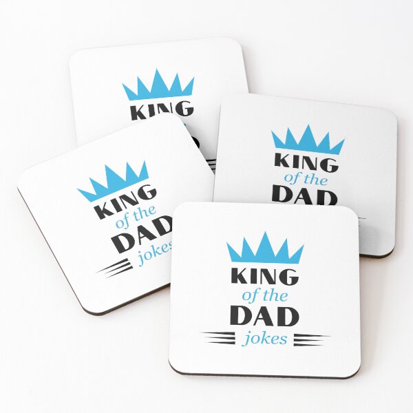 Item preview, King of the dad jokes designed and sold by hipposstore.
