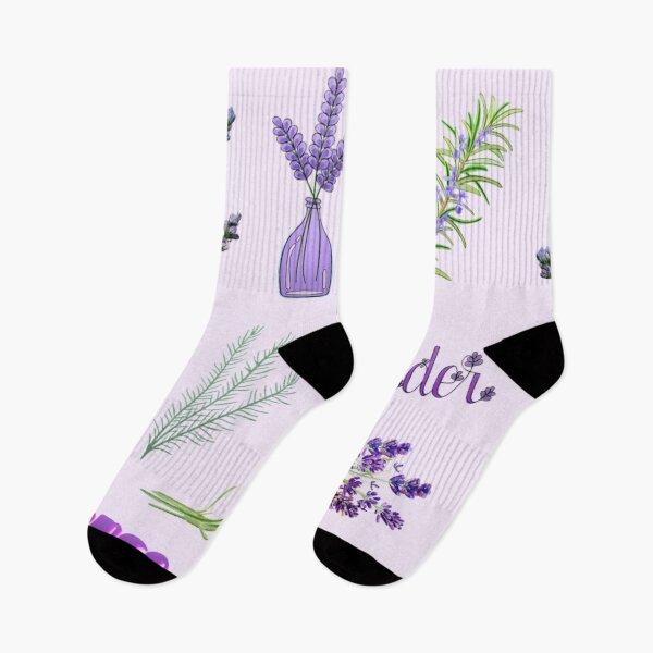 Item preview, Cute Lavender Flowers Mixed Pattern designed and sold by silviaol.