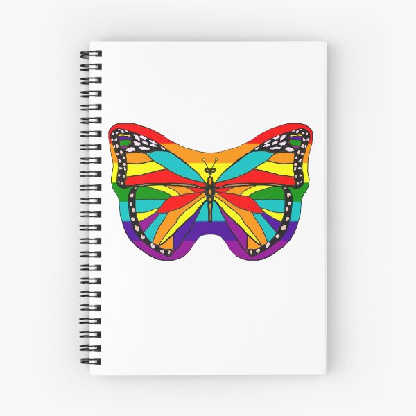 Item preview, Colorful Pride Butterfly designed and sold by VerdeDoodleDuck.