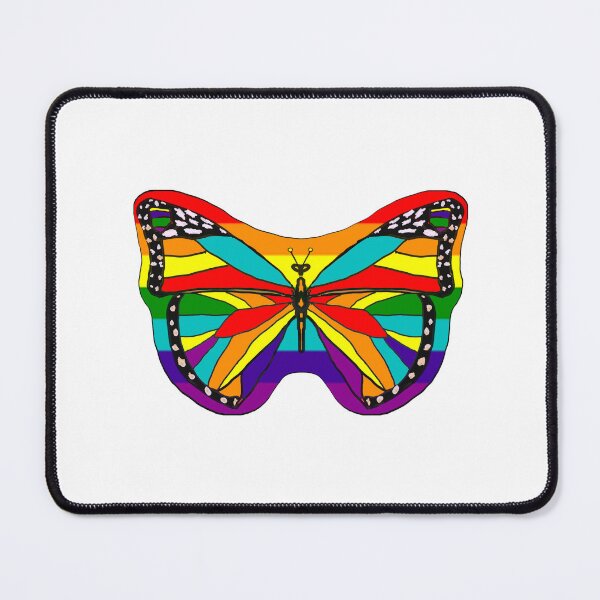 Item preview, Colorful Pride Butterfly designed and sold by VerdeDoodleDuck.