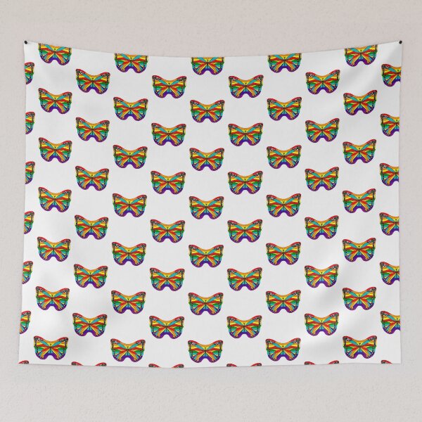 Item preview, Colorful Pride Butterfly designed and sold by VerdeDoodleDuck.