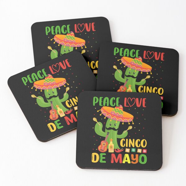Item preview, Peace Love Cinco De Mayo designed and sold by BoriJanis.