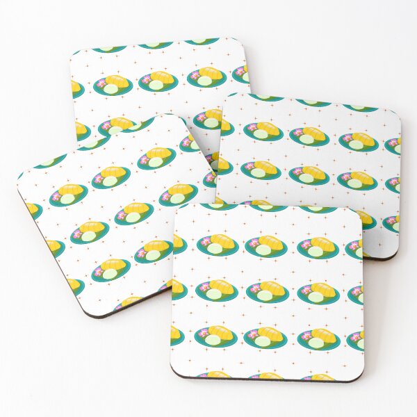 Item preview, Mango sticky rice in seamless pattern designed and sold by TedReallyMatter.