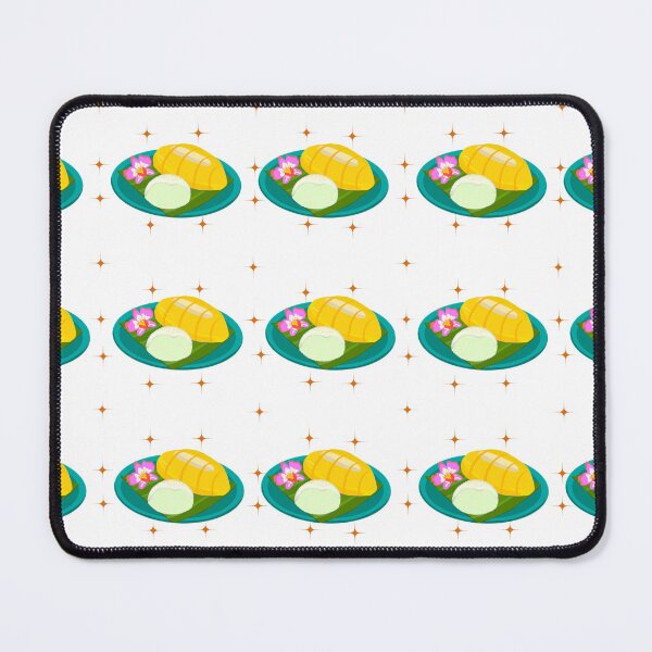 Item preview, Mango sticky rice in seamless pattern designed and sold by TedReallyMatter.