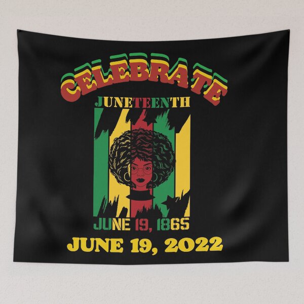 Item preview, Celebrate Juneteenth June 19, 2022 Commemorate 1865 Black Freedom Day designed and sold by delohill.