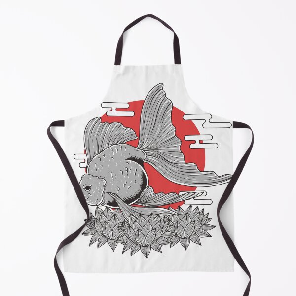 Item preview, Goldfish with Red Background designed and sold by unygara.