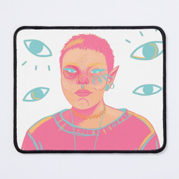 Item preview, The Woman Who Smiles. designed and sold by fragmentedworld.
