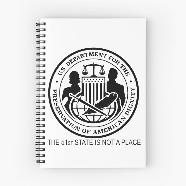 Item preview, The 51st State is NOT a Place (Local 58) designed and sold by Lil-Bit-Batty.