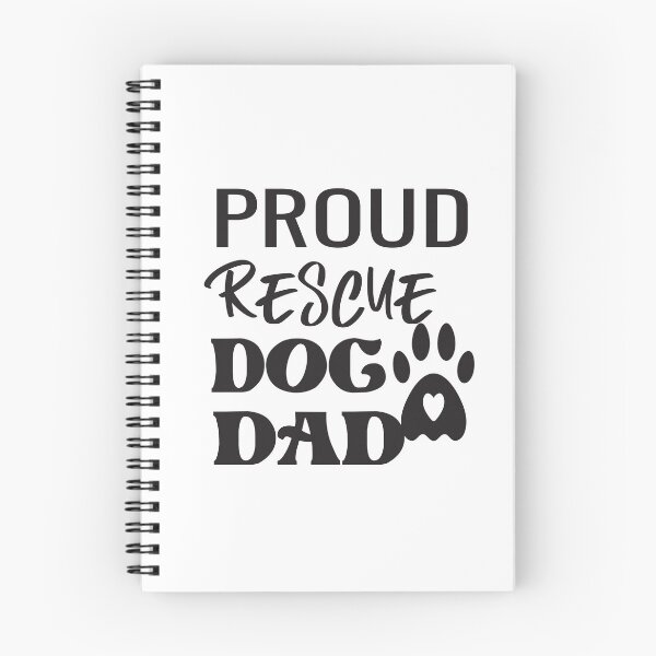 Item preview,  Proud Rescue Dog Dad designed and sold by ASSOUKI9.