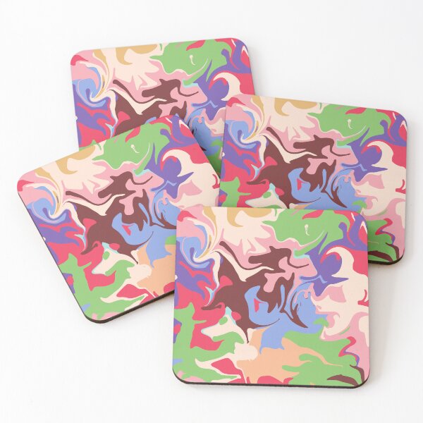 Item preview, Groovy Abstract Art - True Spring (Seasonal Color Palette)  designed and sold by aaalou.