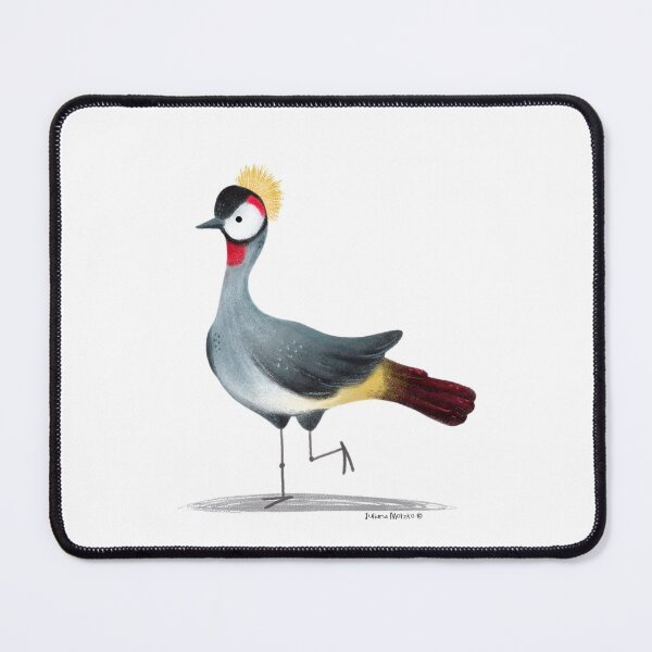 Item preview, East African Crowned Crane designed and sold by julianamotzko.