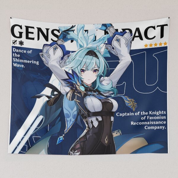 Item preview, Magazine Model Eula - Genshin Impact designed and sold by kylewords00.
