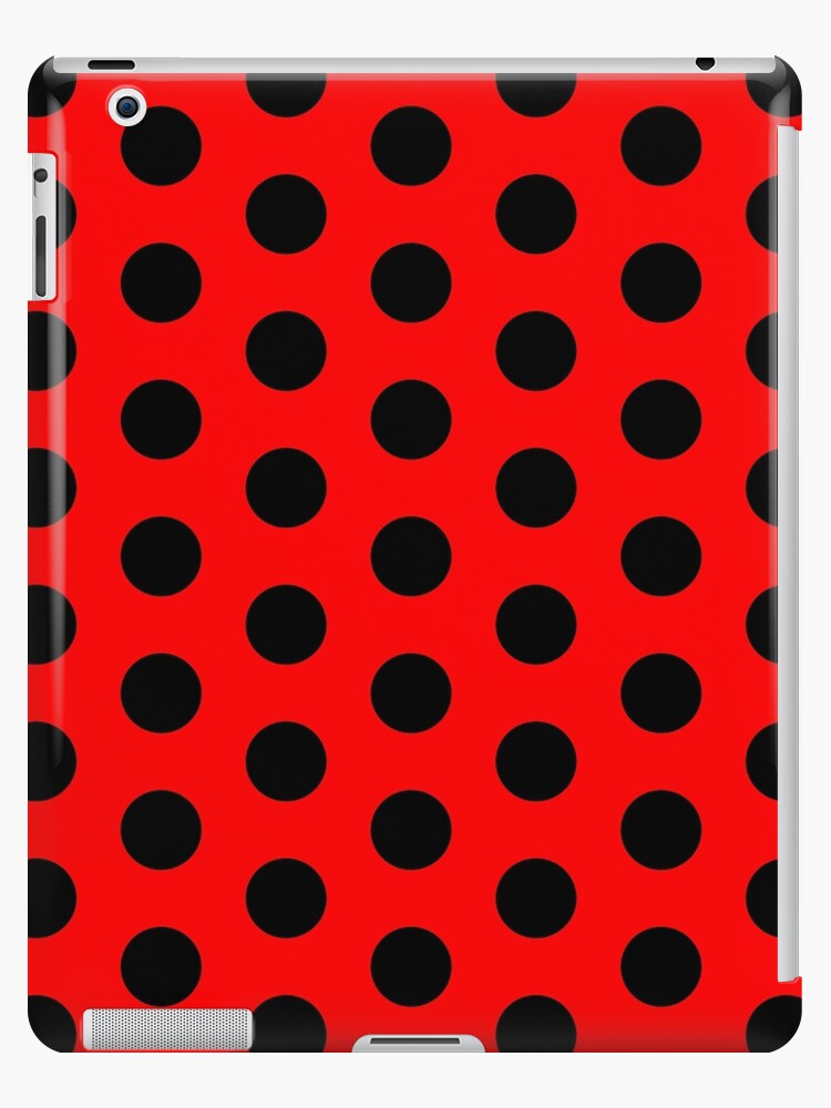 black red checkered | iPad Case & Skin