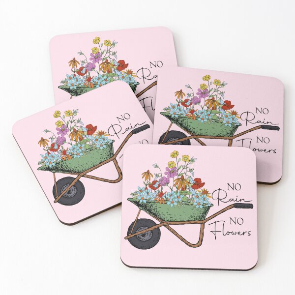Item preview, No Rain No Flowers designed and sold by simplife-art.