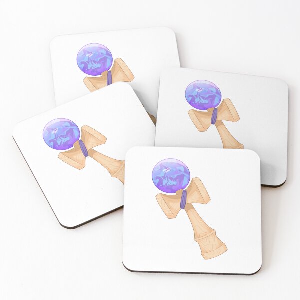Item preview, kendama in blue/violet designed and sold by mantelopes.
