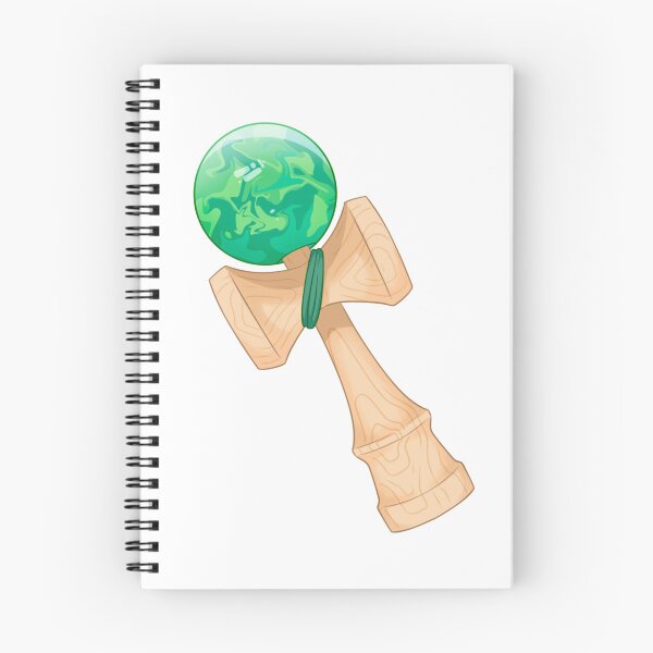 Item preview, kendama in green designed and sold by mantelopes.