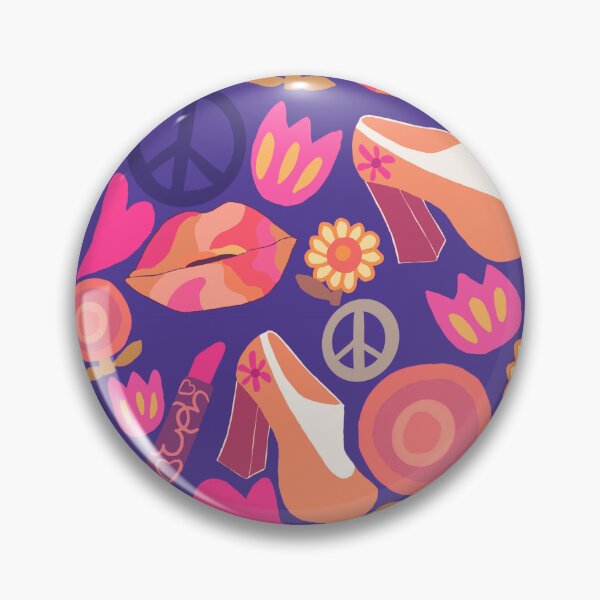 Item preview, Feeling Groovy Purple designed and sold by jennyblairarts.
