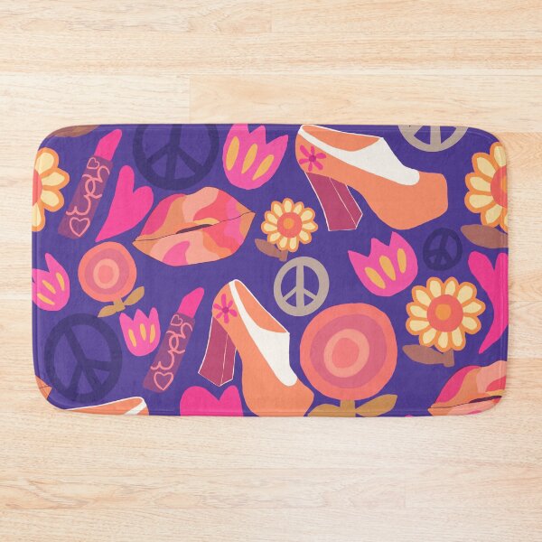 Item preview, Feeling Groovy Purple designed and sold by jennyblairarts.