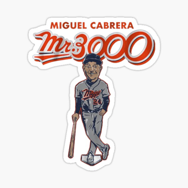 Detroit Tigers Miguel Cabrera Mr 3000 shirt, hoodie, sweater, long