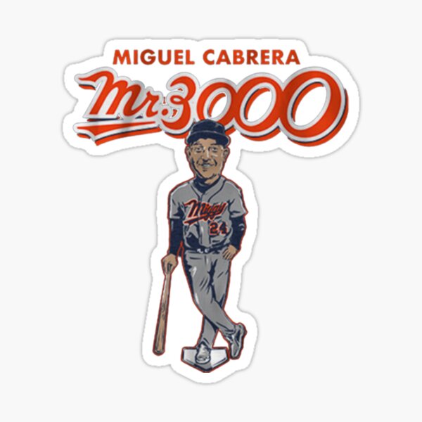 Miguel Cabrera Mr 3000 Detroit Tigers T shirt, Custom prints store