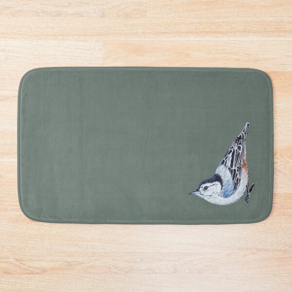 Item preview, White Breasted Nuthatch - wild bird painting (no background) designed and sold by Emily Bickell.