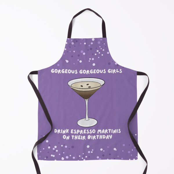 Item preview, Gorgeous Gorgeous Girls Drink Espresso martinis on their birthday - Friendship birthday card designed and sold by littlethistle.