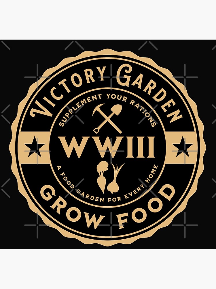 "Victory Garden Survival WWIII Gardening" Poster for Sale by CattlettArt Redbubble