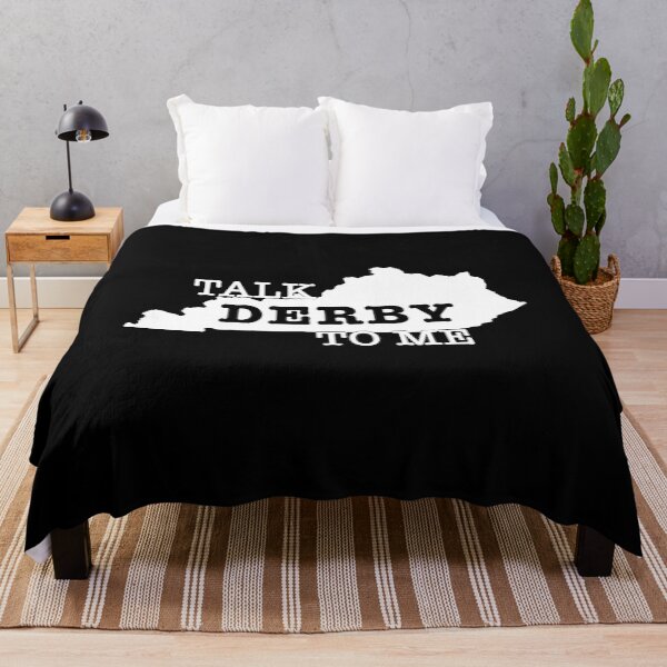 Item preview, Talk Derby To Me Kentucky State run for the roses, Vintage Kentucky Derby Day horse racing t-shirt designed and sold by PrintOfi.