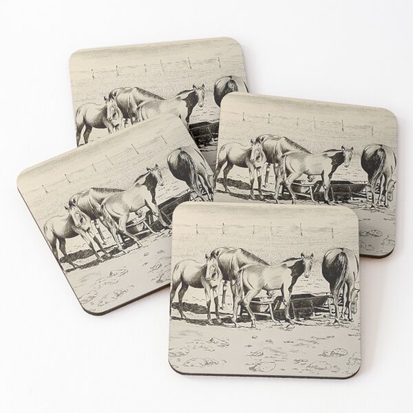 Item preview, 4 at the feeding troft designed and sold by BTBrown55.