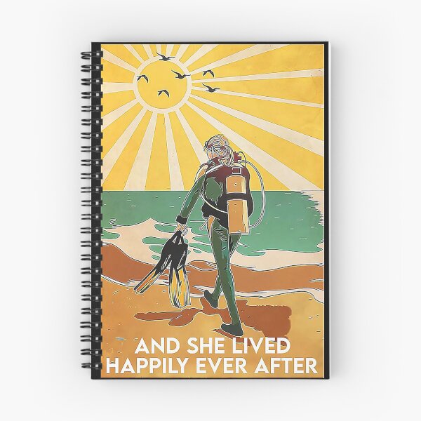 Item preview, Scuba Diving And She Lived Happily Ever After designed and sold by TaryGambit95.