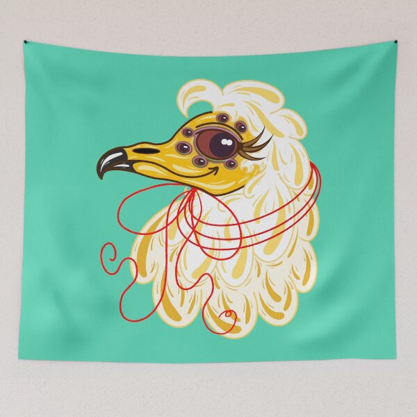 Item preview, an eldritch egyptian vulture designed and sold by tentaclemade.