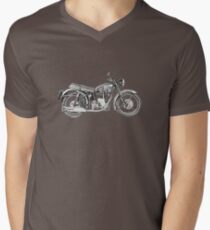1952 Velocette Venom Motorcycle Men's V-Neck T-Shirt