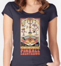Pinball Countdown Women's Fitted Scoop T-Shirt