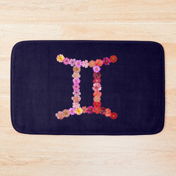 Item preview, Floral Gemini Zodiac Symbol designed and sold by Hellofriendco.