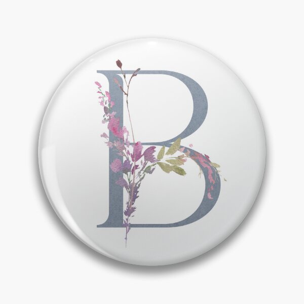 Item preview, Letter B Field Flowers Personalized designed and sold by WildAliceArt.