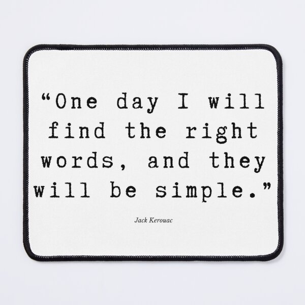 Item preview, Jack Kerouac Quote designed and sold by meganlizsmith.
