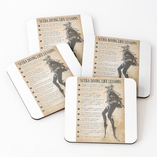 Item preview, Scuba Diving Life Lessons designed and sold by TaryGambit95.