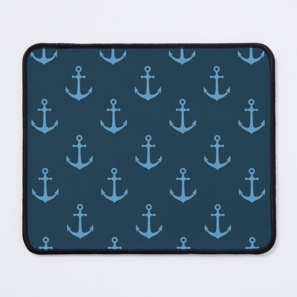 Item preview, Nautical Blue Anchor Pattern  designed and sold by newburyboutique.