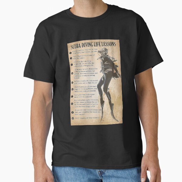Item preview, Scuba Diving Life Lessons designed and sold by TaryGambit95.