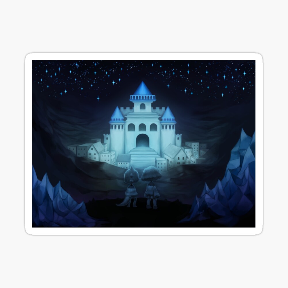 Undertale Castle Canvas Print By Mangopudding Redbubble