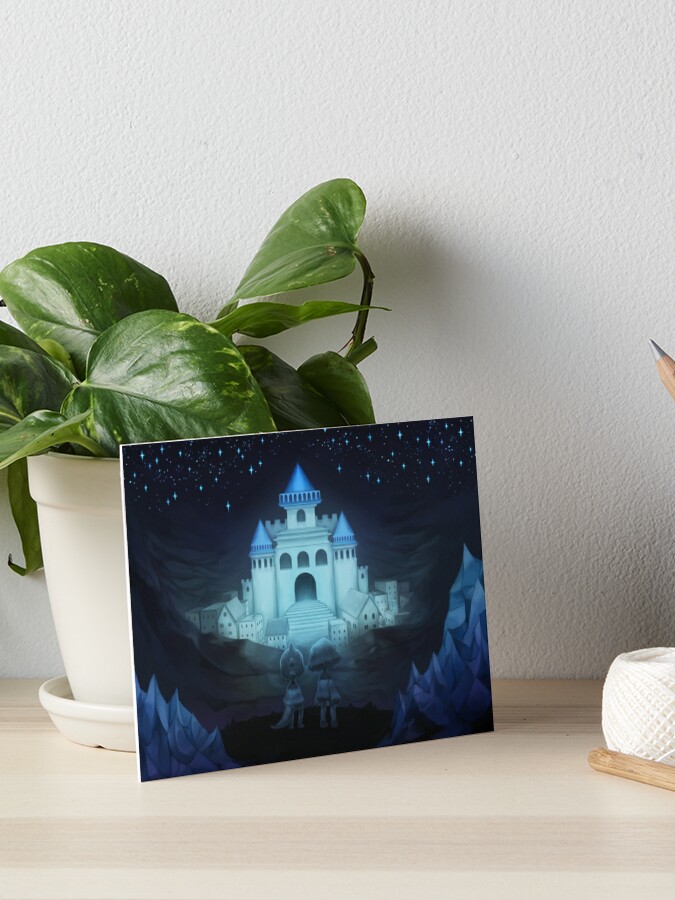 Undertale Castle Art Board Print By Mangopudding Redbubble