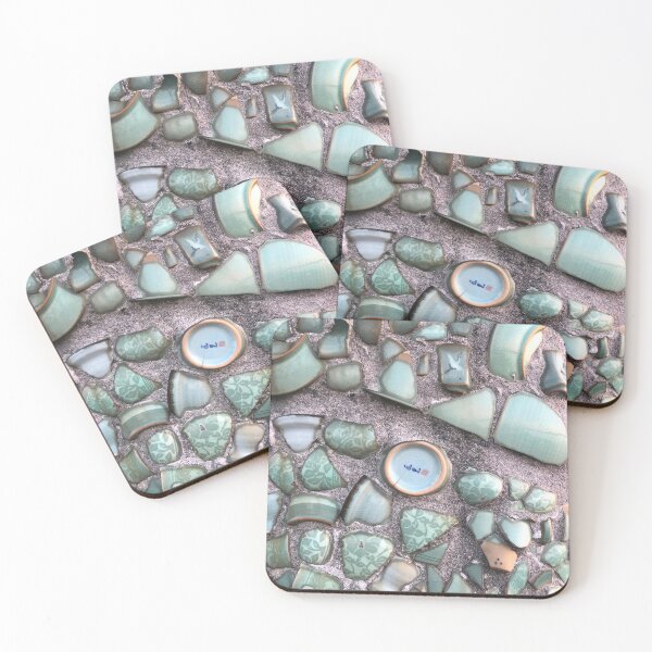 Item preview, The Wall of Broken Pottery - Ceramics Photographs designed and sold by YemmyZImages.