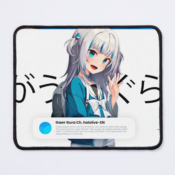 Item preview, Aesthetic Gawr Gura Banner Design designed and sold by kylewords00.